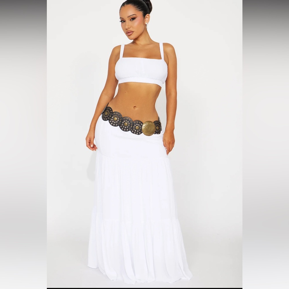White Skirt Set M